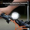 TaffLED Lampu Depan Sepeda LED CREE XML-Q5 Waterproof CR2032 Battery - ZHA14
