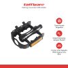 TaffSPORT Pedal Sepeda MTB Bike Anti-Slip Aluminum Alloy - M22