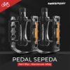 TaffSPORT Pedal Sepeda MTB Bike Anti-Slip Aluminum Alloy - M22
