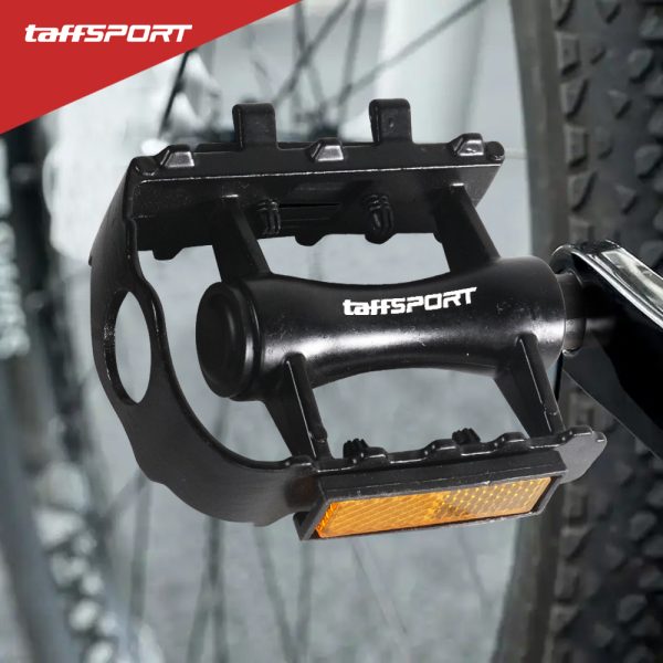 TaffSPORT Pedal Sepeda MTB Bike Anti-Slip Aluminum Alloy - M22