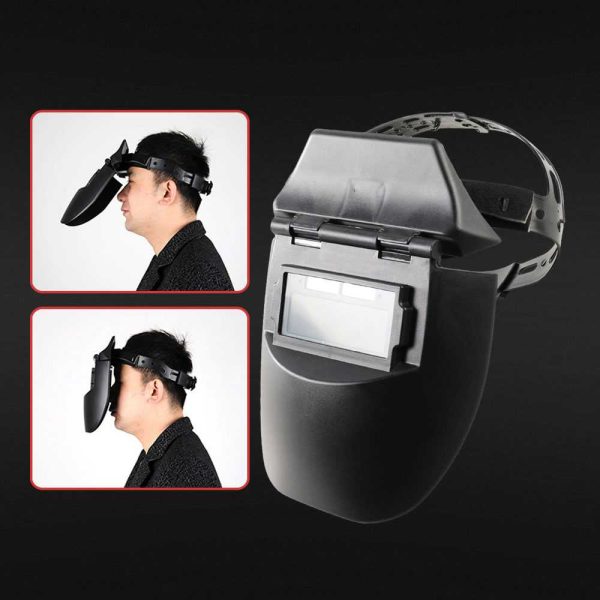 TaffGUARD Masker Las Auto Darkening Safety Mask Flat Flip - 5100B