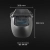 TaffGUARD Masker Las Auto Darkening Safety Mask Flat Flip - 5100B
