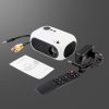 Taffware Proyektor Mini LCD Full HD 1080P 1200 Lumens Home Theater - M24