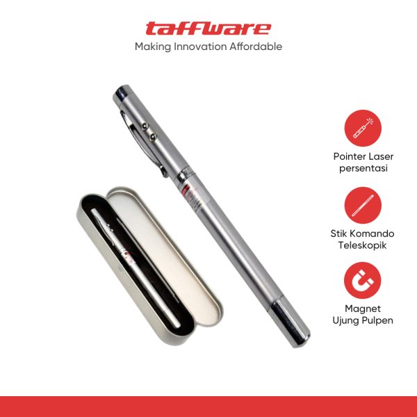 Taffware Pena Premium 5 in 1 Laser Pointer - 5RLS