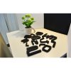 TaffHOME Jam Dinding Besar DIY Giant Wall Clock 100cm Model Numeral - JM-16