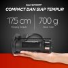 TaffSPORT Pompa Angin Sepeda Portable Pump 160 PSI with Gauge - XT402
