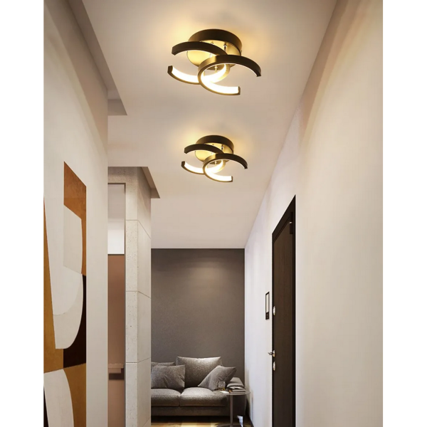 TaffLED Lampu Plafon LED Ceiling Light Minimalis C-Ring 3 Color 18W - L888