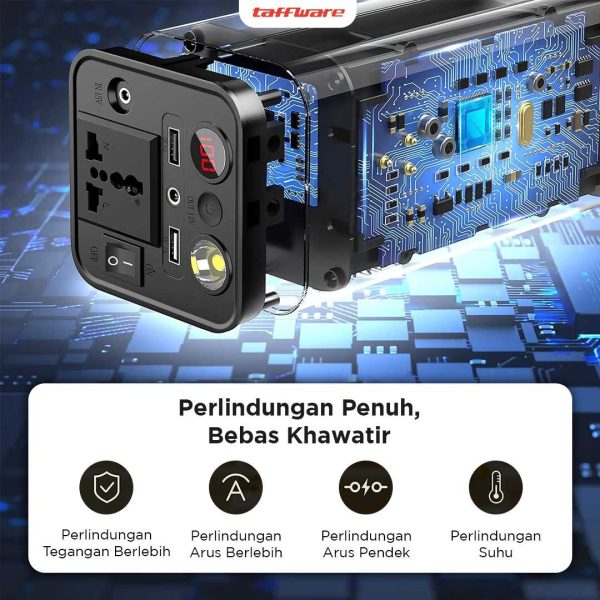 Taffware Power Supply Station Generator 220V 69800mAh - OKD180