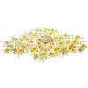 TaffHOME Jam Dinding Besi Elegan European Clock Silent Movement 120cm - J-12
