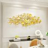 TaffHOME Jam Dinding Besi Elegan European Clock Silent Movement 120cm - J-12