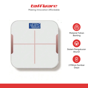 Taffware Digipounds Timbangan Badan Digital Scale 180kg - BS3720