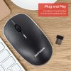 Taffware Mouse Wireless Audible 2.4GHz - T-24