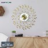 TaffHOME Jam Dinding Elegan European Style Iron Silent Movement 60cm - OG-06