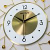 TaffHOME Jam Dinding Elegan European Style Iron Silent Movement 60cm - OG-06