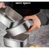 TaffHOME Kotak Makan Lunch Box Multifunction Stainless Steel 304 550ml - AC-21