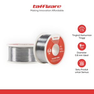 Taffware Kawat Timah Solder Wire 0.8mm 100gr - SWH010