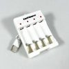 Taffware Charger Baterai 4 Slot AA AAA Ni-MH Ni-CD USB Plug - B-04
