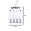 Taffware Charger Baterai 4 Slot AA AAA Ni-MH Ni-CD USB Plug - B-04