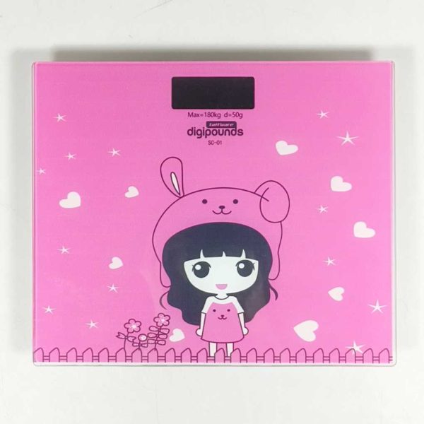 Taffware Digipounds Timbangan Badan Digital Scale Battery 180kg - SC-01