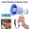 Taffware Toa Megaphone Bluetooth Multifunctional Shouter 25W - 619FB