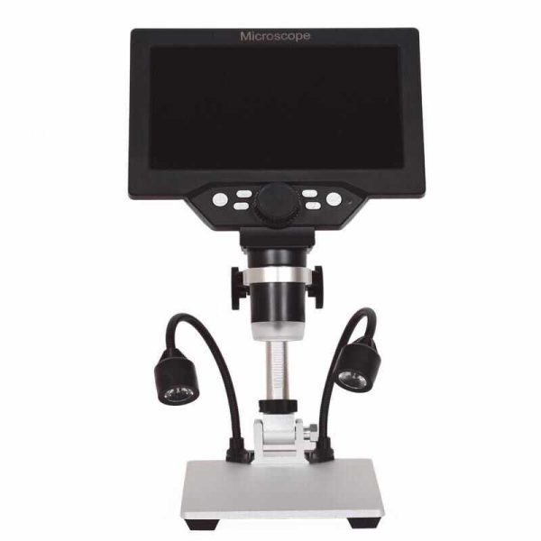 Taffware Mikroskop Digital 12MP 1200X Monitor 7 Inch Stand and LED - G1200