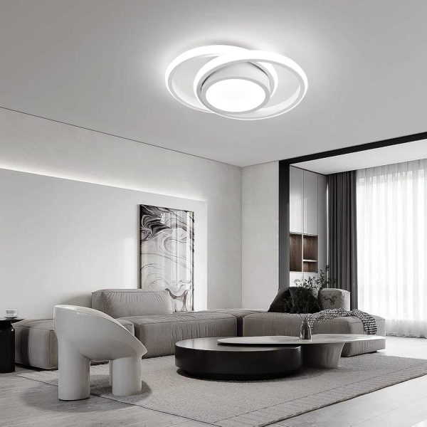 TaffLED Lampu Plafon LED Nordic Style 3 Color 3000-6000K 21W 220V - C-2218