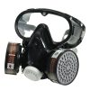 TaffGUARD Masker Gas Respirator Full Face with Activated Carbon Filter - SF01