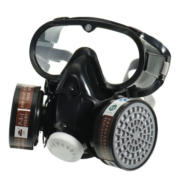 TaffGUARD Masker Gas Respirator Full Face with Activated Carbon Filter - SF01