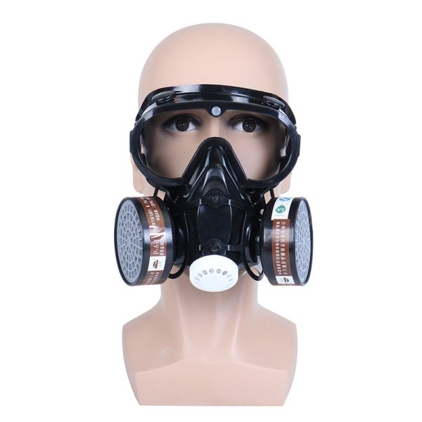 TaffGUARD Masker Gas Respirator Full Face with Activated Carbon Filter - SF01