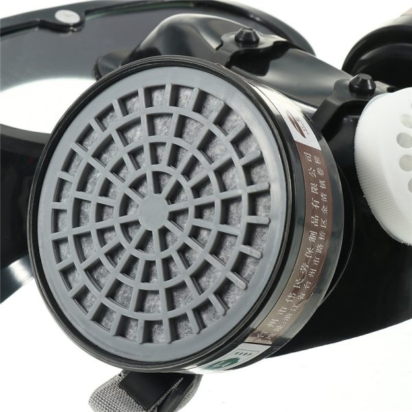 TaffGUARD Masker Gas Respirator Full Face with Activated Carbon Filter - SF01