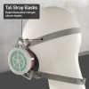 TaffGUARD Masker Gas Respirator Half Face with Activated Carbon Filter - N8305