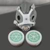 TaffGUARD Masker Gas Respirator Half Face with Activated Carbon Filter - N8305