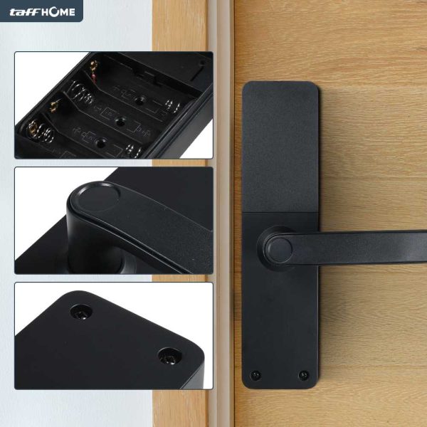 TaffHOME Smart Door Lock Password Fingerprint Card - H1-XG