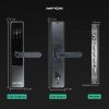 TaffHOME Smart Door Lock Bluetooth Password Fingerprint Card TTLock - A3F