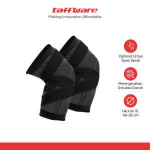 TaffSPORT Pelindung Lutut Knee Support Compression Sport Fitness - EL06