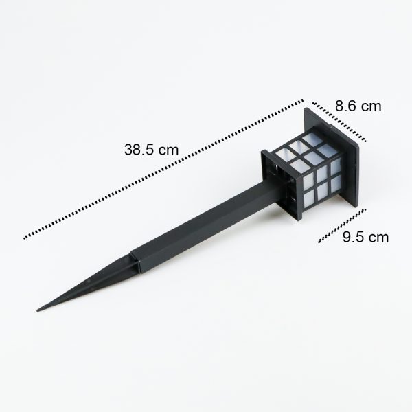 TaffLED Lampu Taman Hias Tancap Sensor Cahaya Solar Power Waterproof - EM300