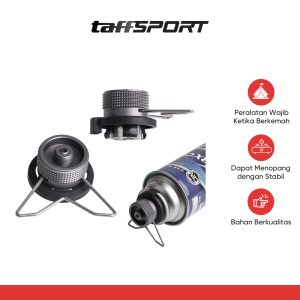 TaffSPORT Adapter Nozzle Tabung Gas Butane Head Conversion - Z10