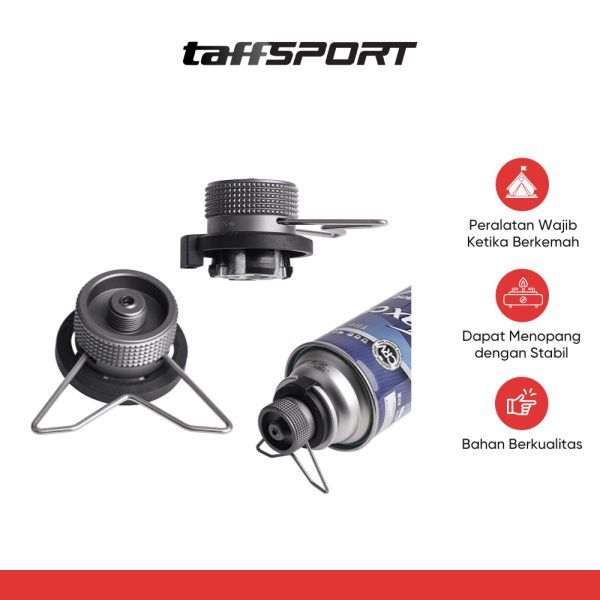 TaffSPORT Adapter Nozzle Tabung Gas Butane Head Conversion - Z10