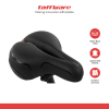 TaffSPORT Sadel Sepeda Mountain Bike Saddle Leather Spring - SX223-06