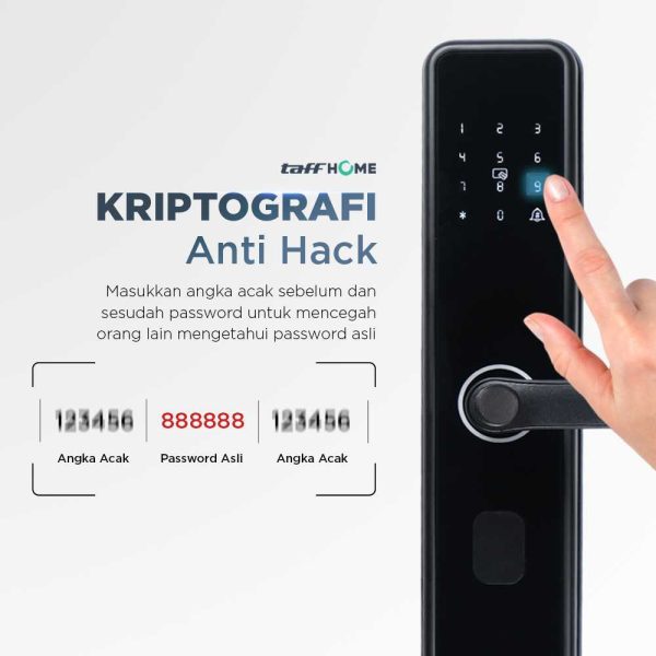 TaffHOME Smart Door Lock Bluetooth Password Card TTLock - S203
