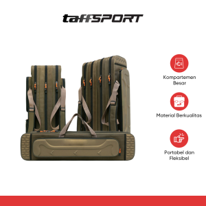 TaffSPORT Multifunction Fishing Bag Tas Mancing 3 Layer 120cm - XA153G
