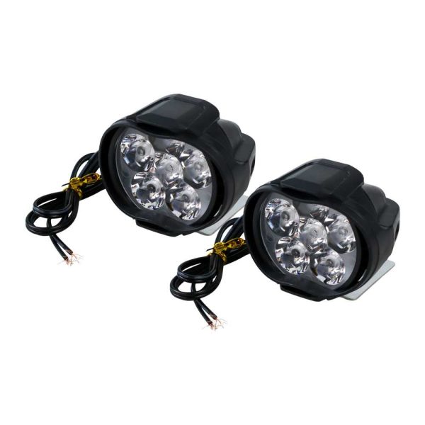 TaffLED Lampu Tembak Motor LED High Beam Cool White 1000 Lumens 1 Pair - U5