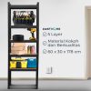 TaffHOME Rak Susun Multifungsi Iron Steel Storage Rack Adjustable - S35