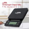 Taffware Digipounds Timbangan Dapur 5kg 0.1g dengan Timer - MS-K07