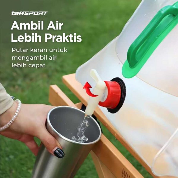TaffSPORT Kantong Air Portable Camping Water Storage 20 Liter - ST-216
