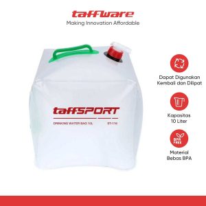 TaffSPORT Kantong Air Portable Camping Water Storage 10 Liter - ST-116