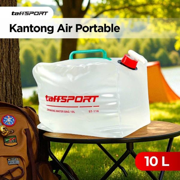 TaffSPORT Kantong Air Portable Camping Water Storage 10 Liter - ST-116