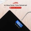 Taffware Digipounds Timbangan Badan Digital + Temperature USB Rechargeable Version - SC-12