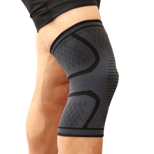 TaffSPORT Pelindung Lutut Knee Support Pad Brace Fitness Gym 1 Pair - A-7718