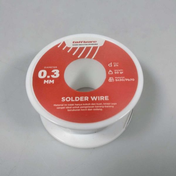 Taffware Kawat Timah Solder Tin Lead Sn30/Pb70